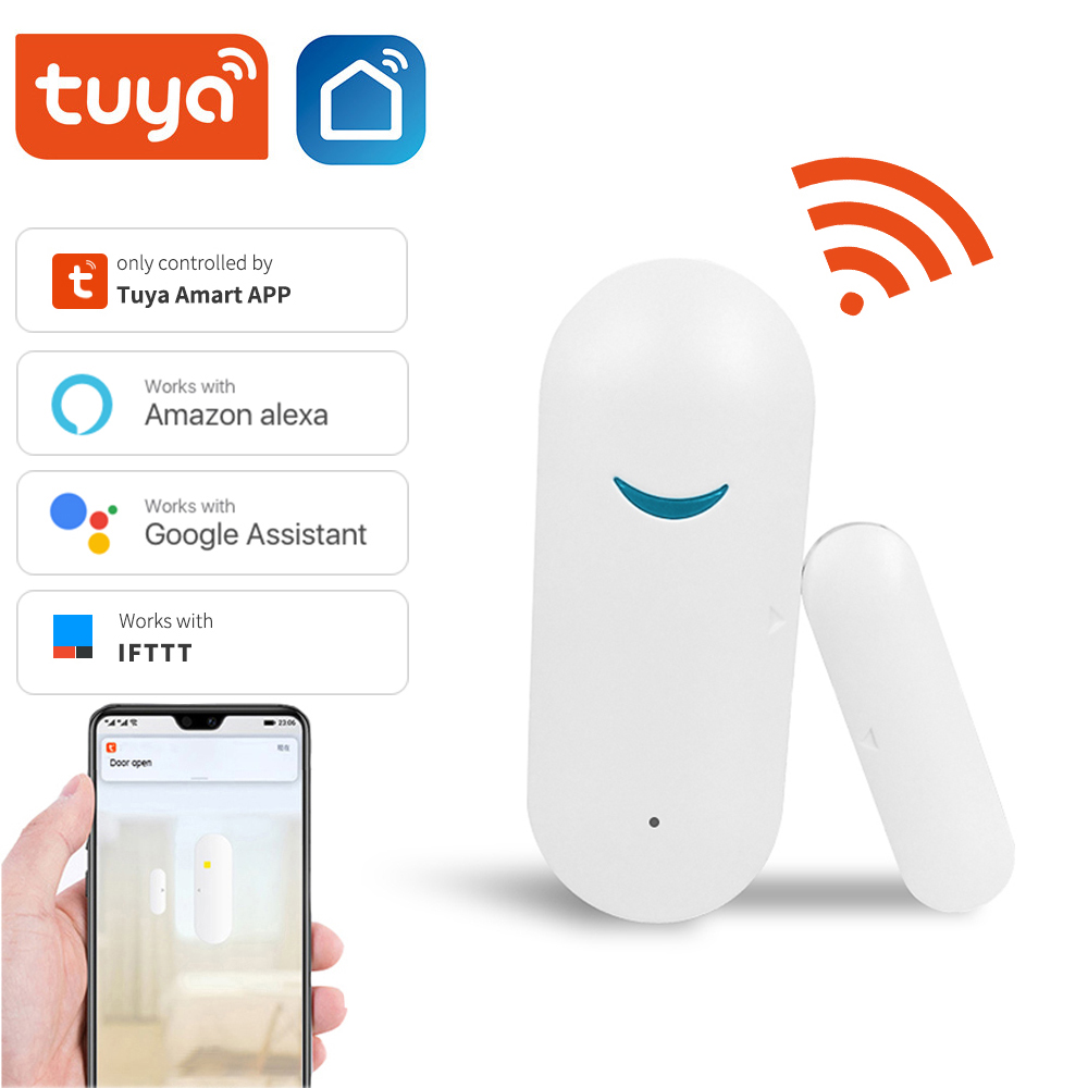 Smart Home Notifications - Tuya Smart WiFi Door Sensor Smart