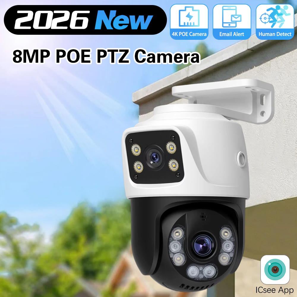 Smart Home Windows App - 8MP Dual Lens POE ICSee APP