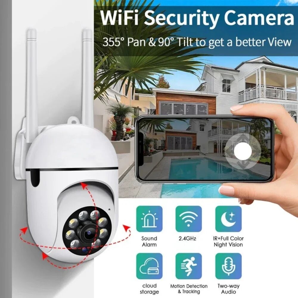 Smart Home Notifications - A7 WiFI IP Smart Camera 1080P