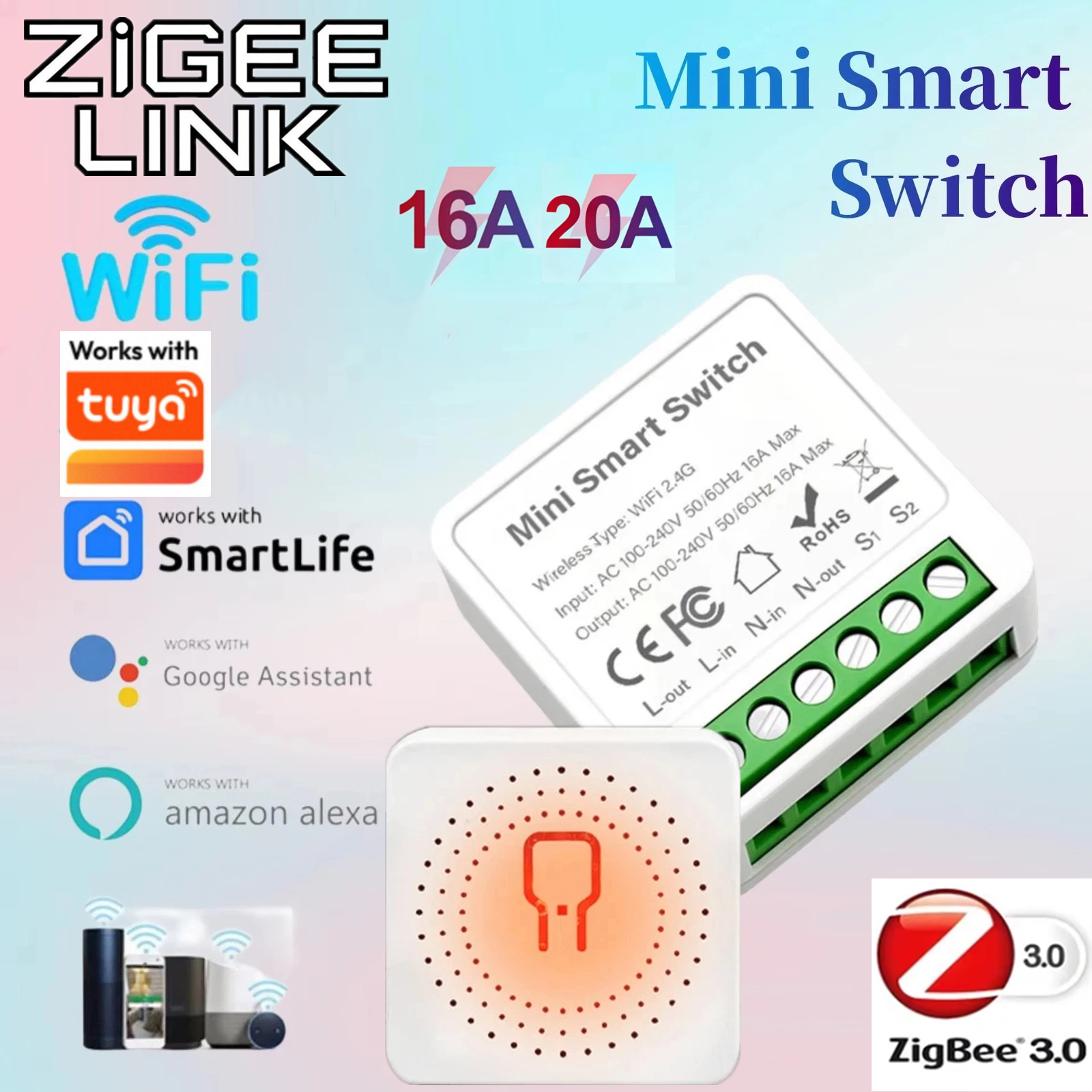 Smart Home Assistant - For Tuya Mini Smart WiFi Switch