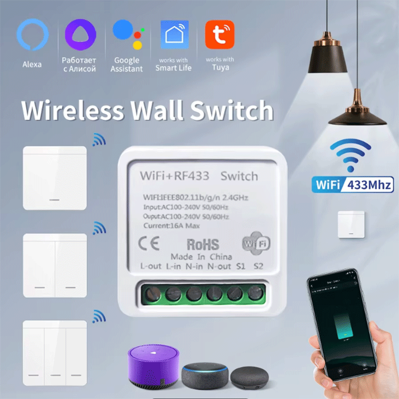Smart Home Life - Tuya WiFi Smart Light Switch Smart