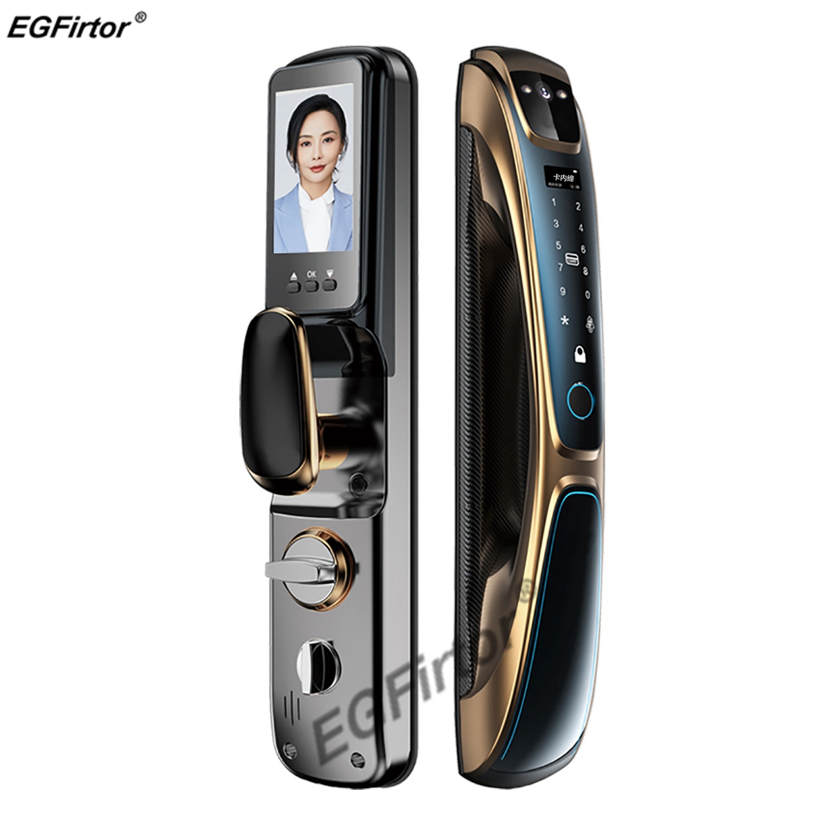 Smart Home Keyestudio - EGFirtor Cat Eye Fingerprint Wifi Smart