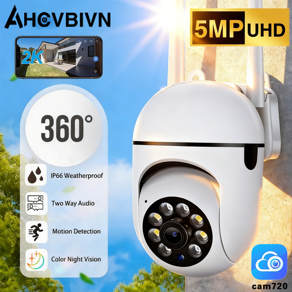 Smart Home Windows App - Cam720 APP 5MP PTZ IP Camera