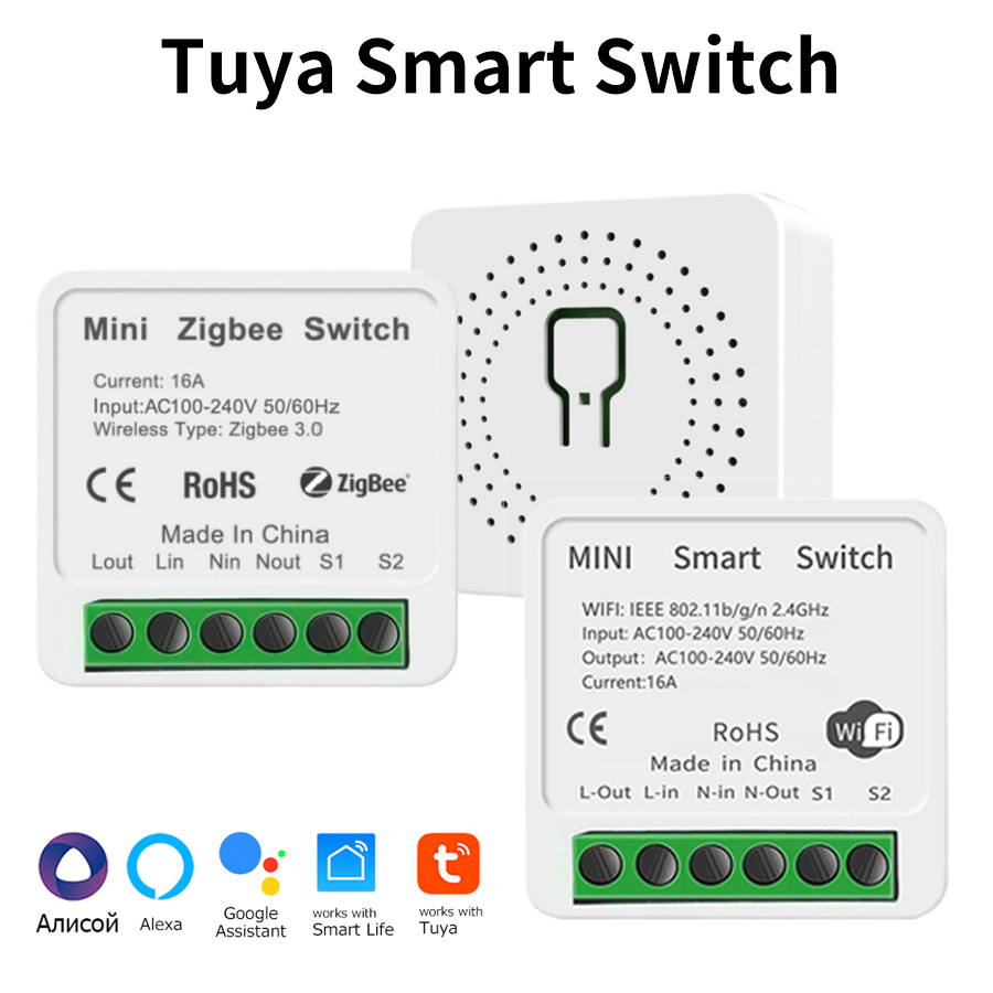 Smart Home Life - Mini Tuya ZigBee WiFi Intelligent Switch