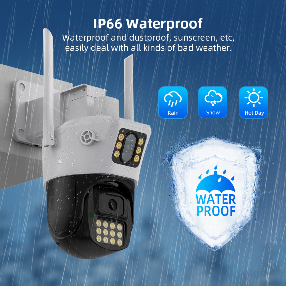 Smart Home Windows App - 6MP 1296P iCsee APP Dual Lens