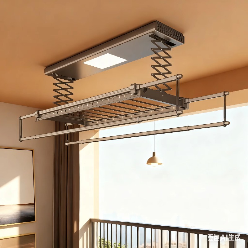 Smart Home Laundry - New electric hanger smart home ceiling