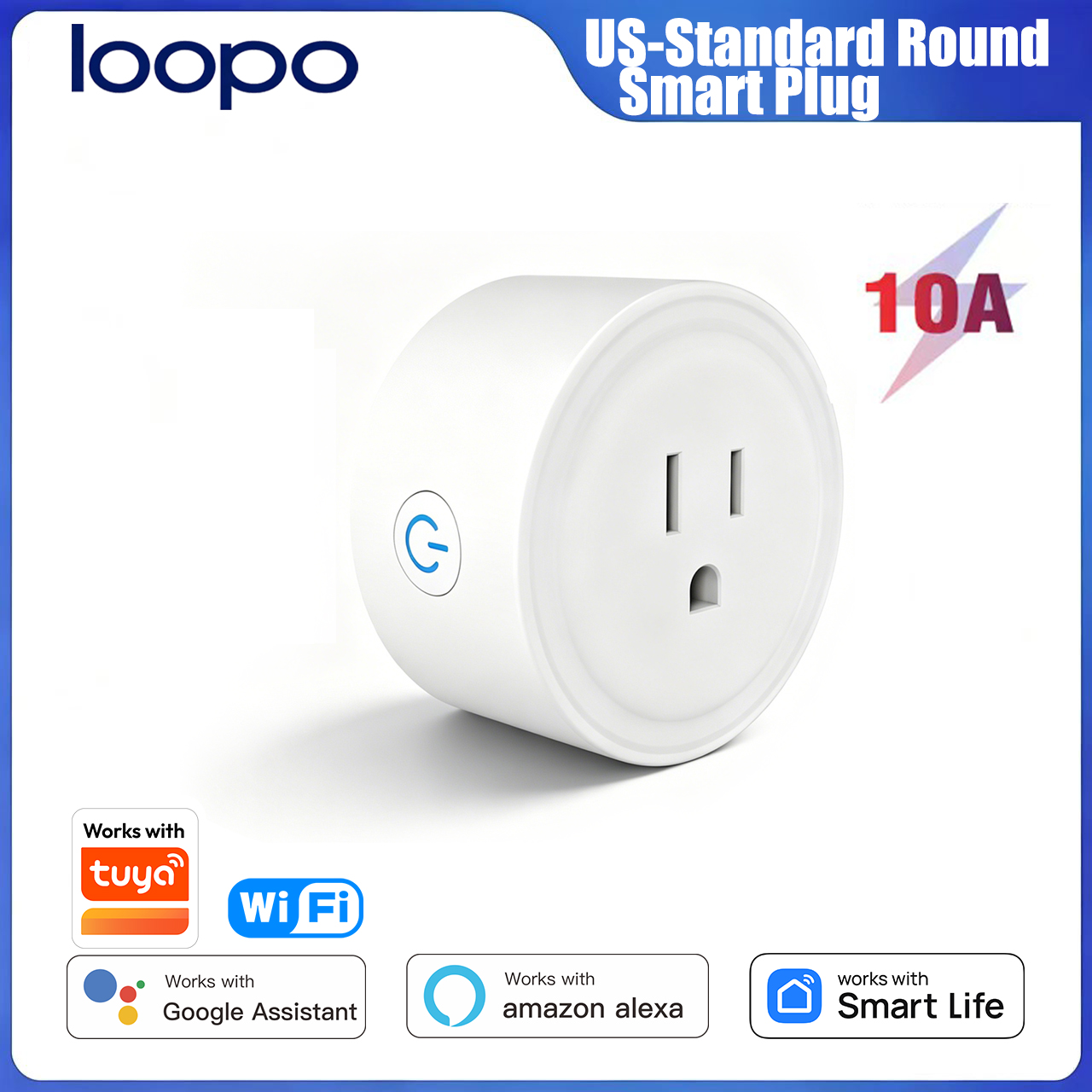 Tuya WiFi US Round 10A Smart P - đánh giá và giá Smart Ir Remote Controller