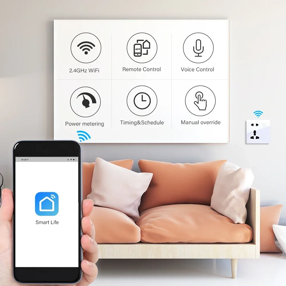 Customized Smart WiFi Wall Soc - đánh giá và giá Smart Ir Remote Controller
