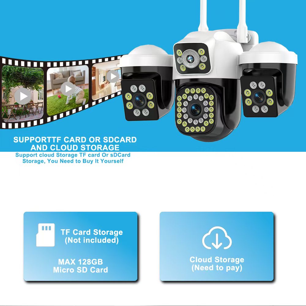 WiFi IP Camera Outdoor 15MP 8K - đánh giá và giá Smart Home Kamera