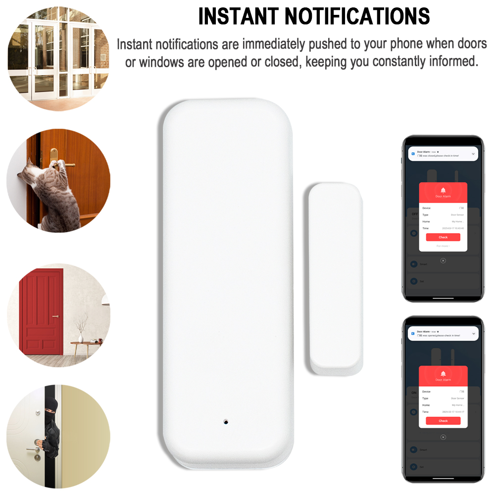 Tuya Smart WiFi Door Sensor Sm - đánh giá và giá Smart Home Notifications