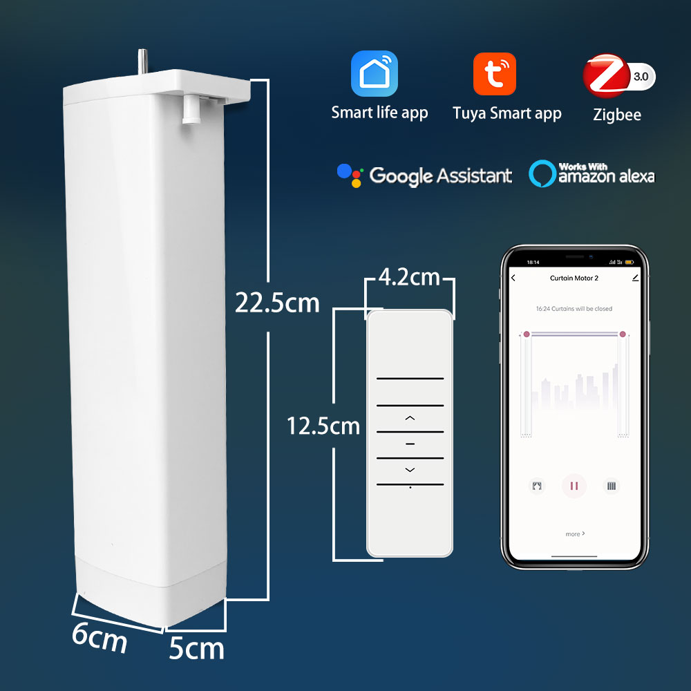 Tuya ZigBee Alexa Smart Curtai - đánh giá và giá Smart Home Windows App