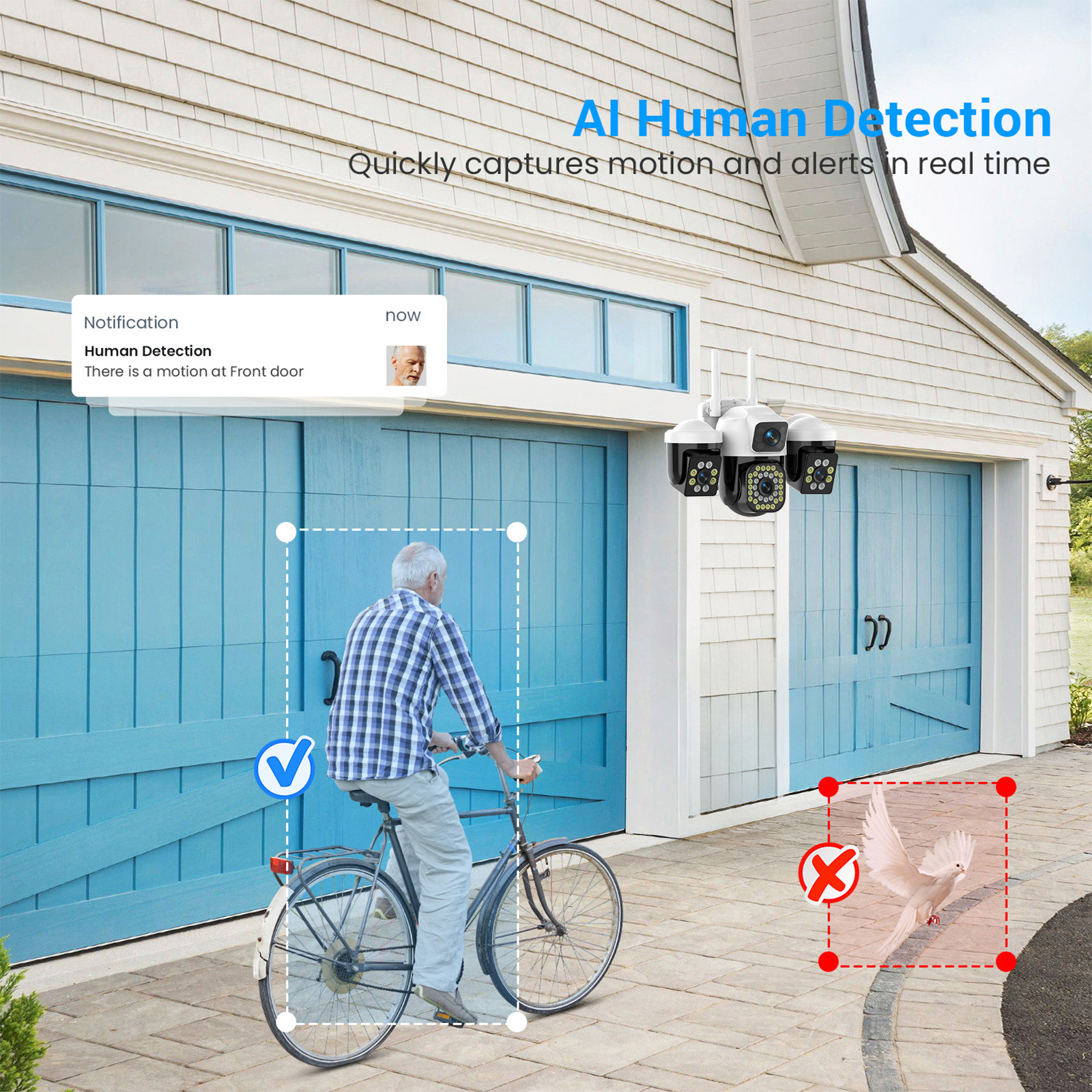WiFi IP Camera Outdoor 15MP 8K - đánh giá và giá Smart Home Kamera