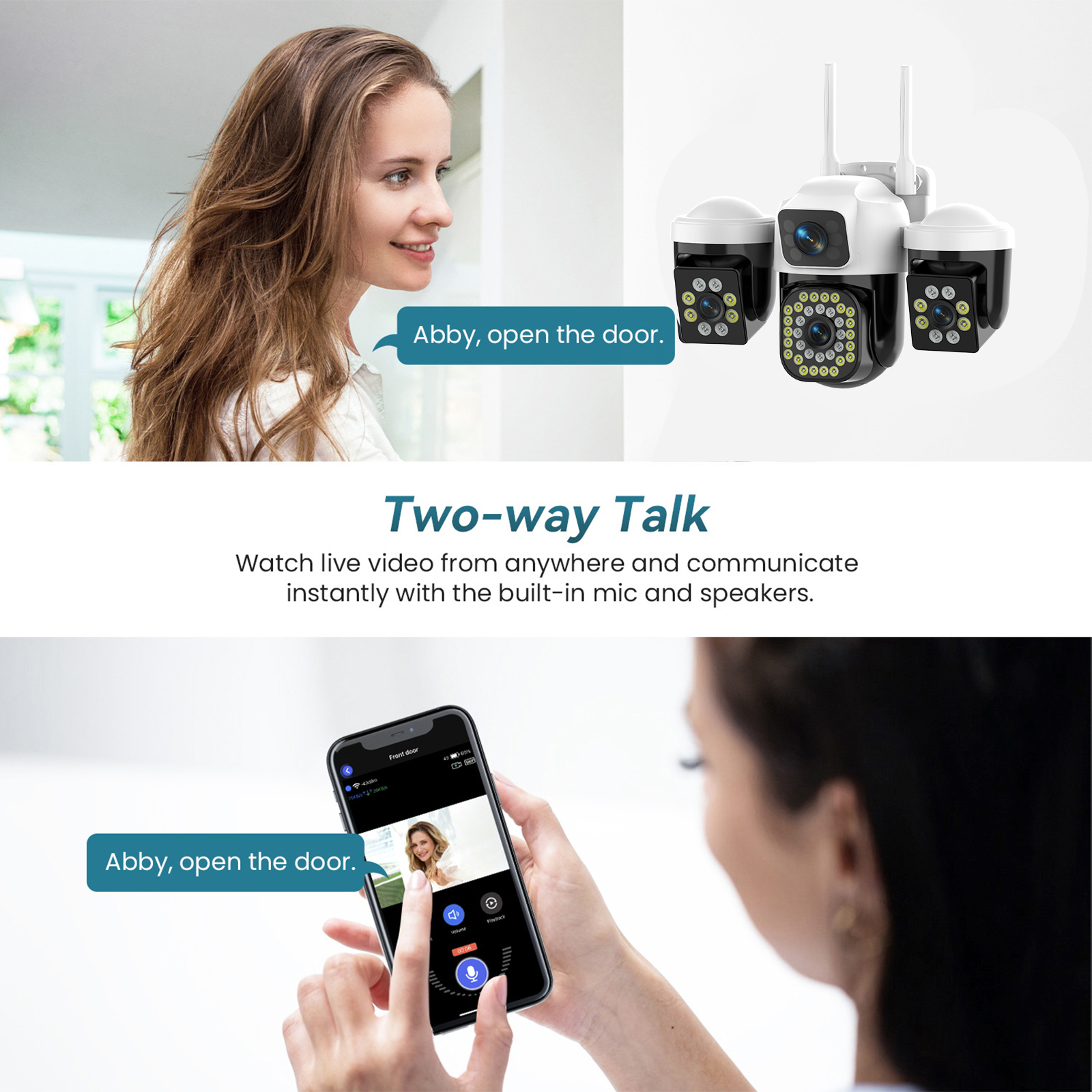 WiFi IP Camera Outdoor 15MP 8K - đánh giá và giá Smart Home Kamera