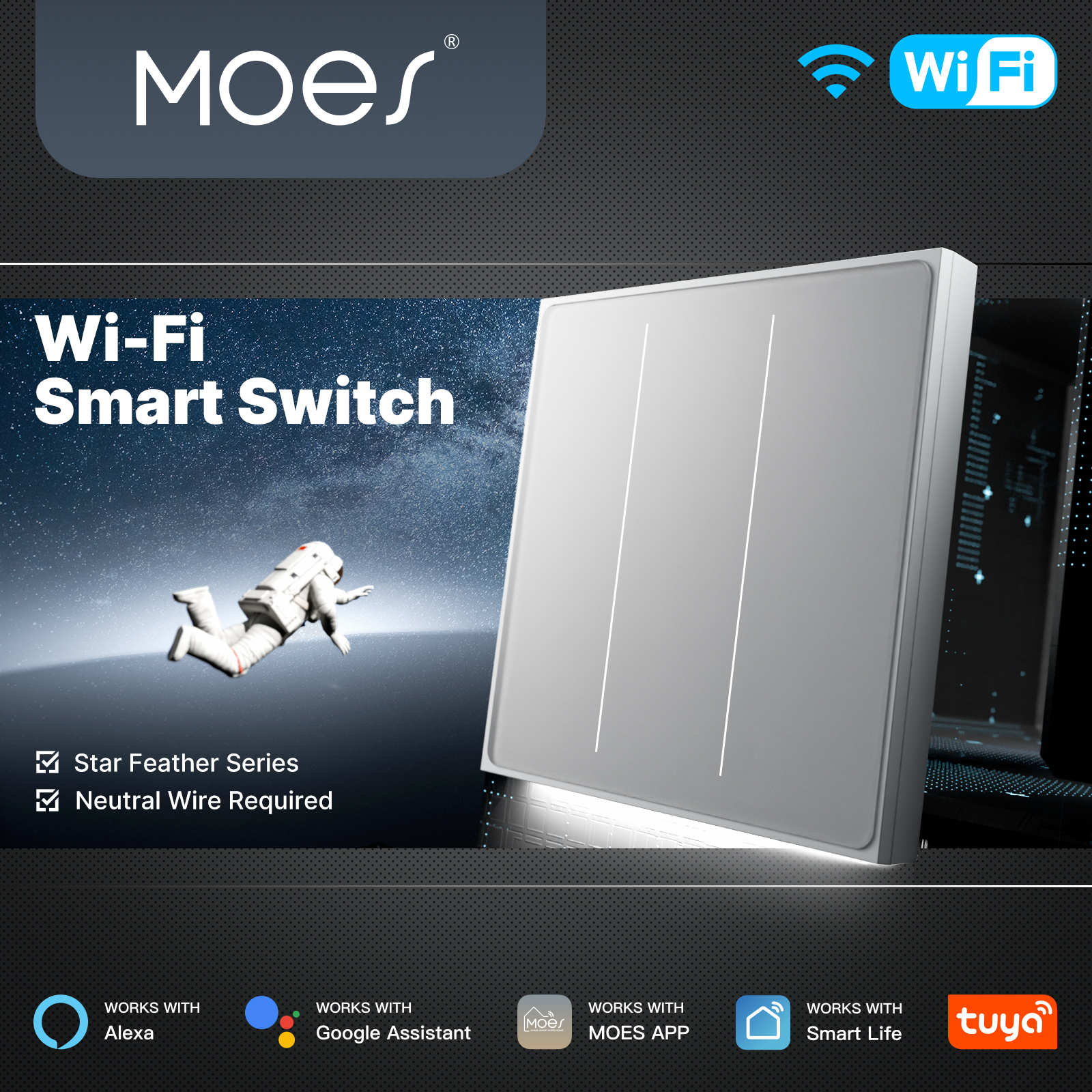 MOES Tuya WiFi Smart Star Feat - đánh giá và giá Smart Ir Remote Controller