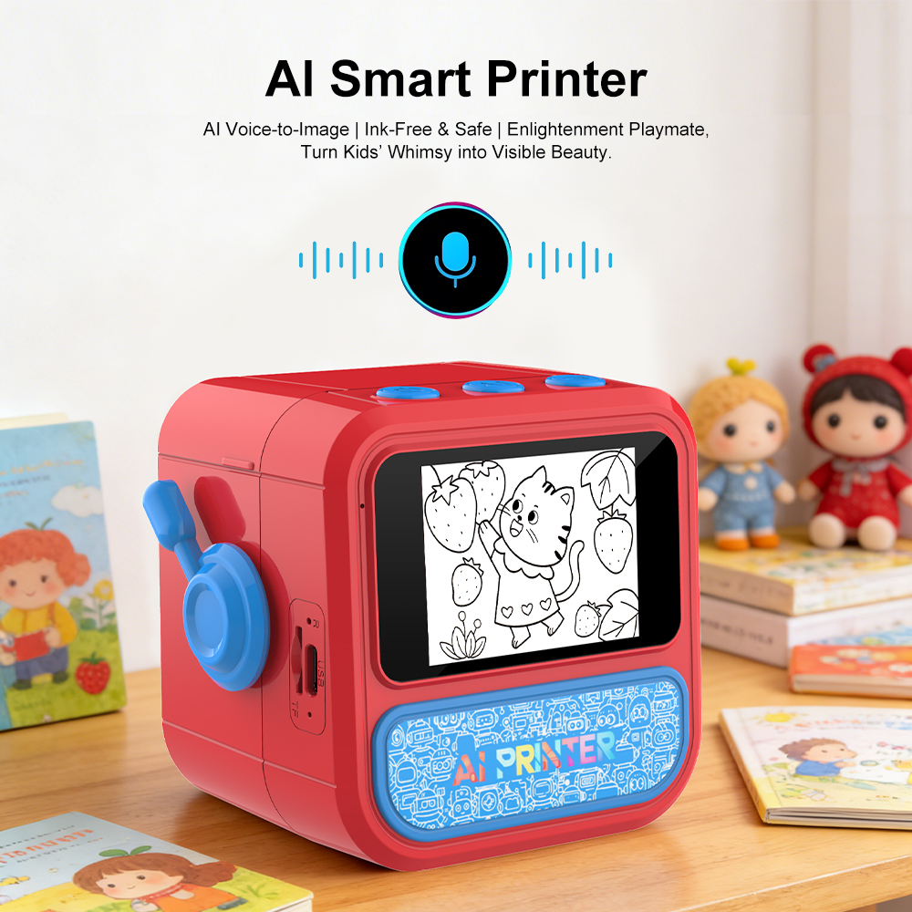 Smart AI Voice Mini Thermal Pr - đánh giá và giá Smart Home Life