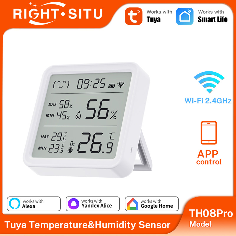 Tuya WiFi Thermometer hygromet - đánh giá và giá Smart Home Yandex