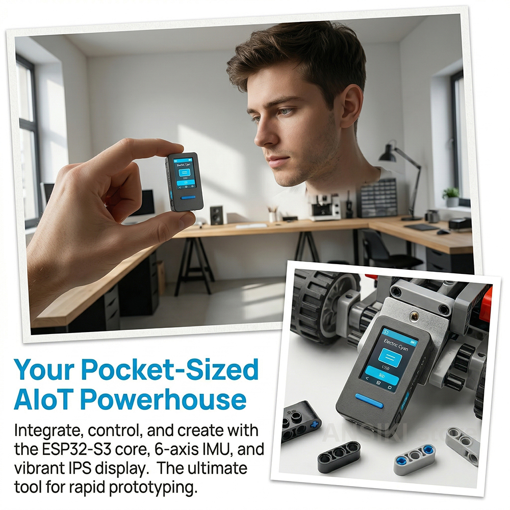 M5Stack M5StickS3 ESP32-S3 IoT - đánh giá và giá Smart Home Monitoring