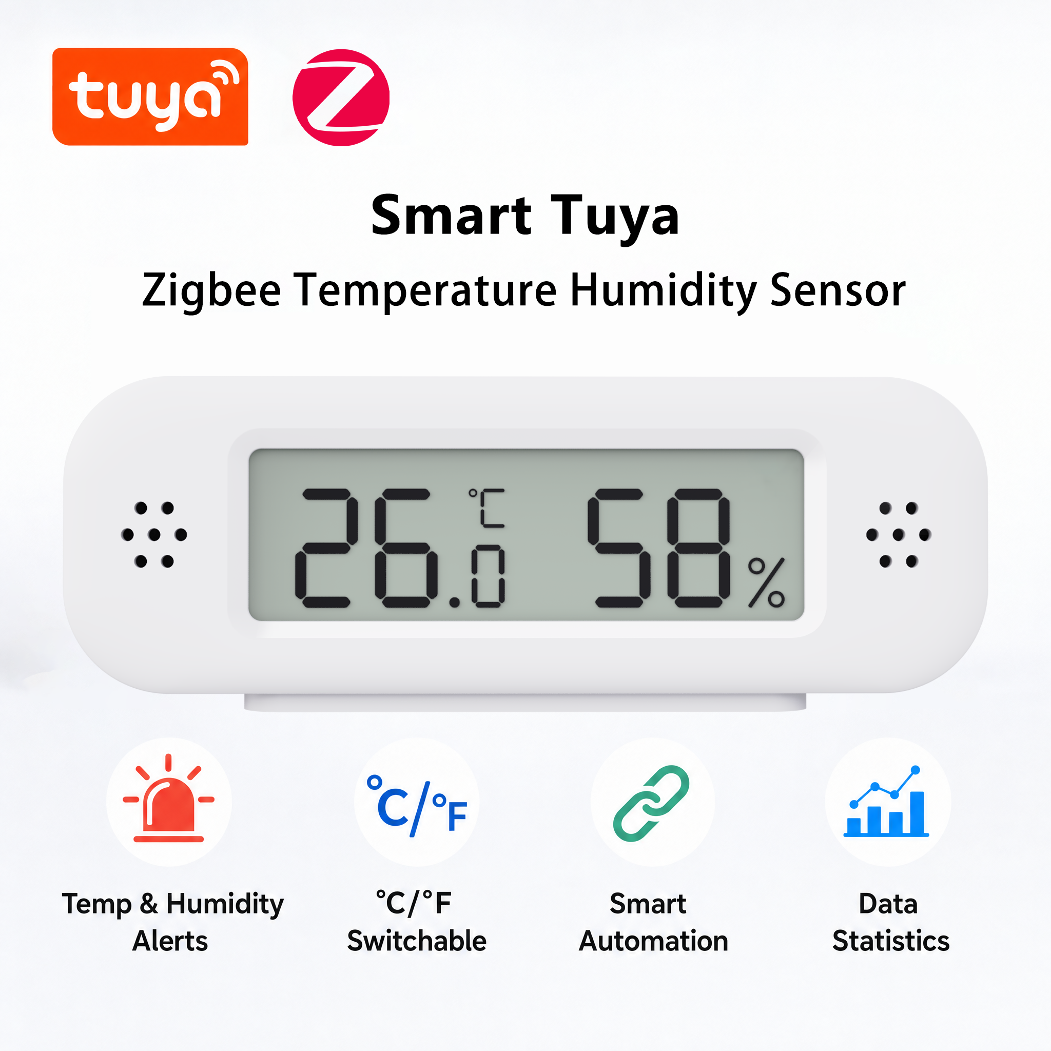 Tuya Zigbee 3.0 Mini Temperatu - đánh giá và giá Smart Home Yandex