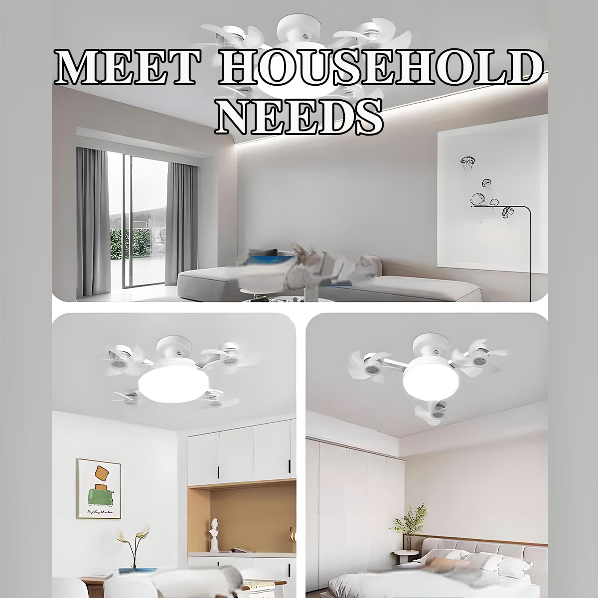 Living Room Drone shape Ceilin - đánh giá và giá Smart Bathroom Fan