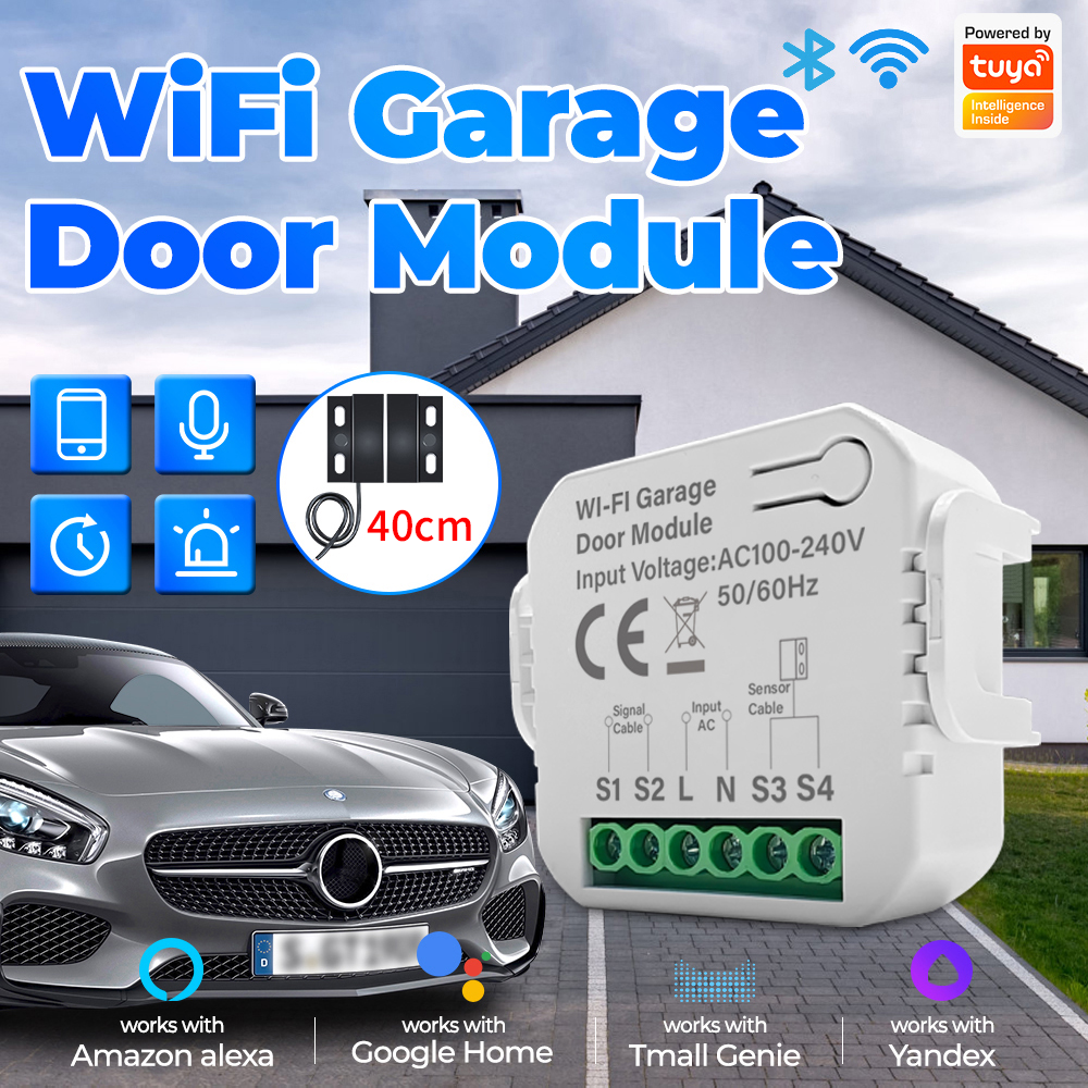 Smart Tuya WiFi Garage Door Sw - đánh giá và giá Smart Ir Remote Controller