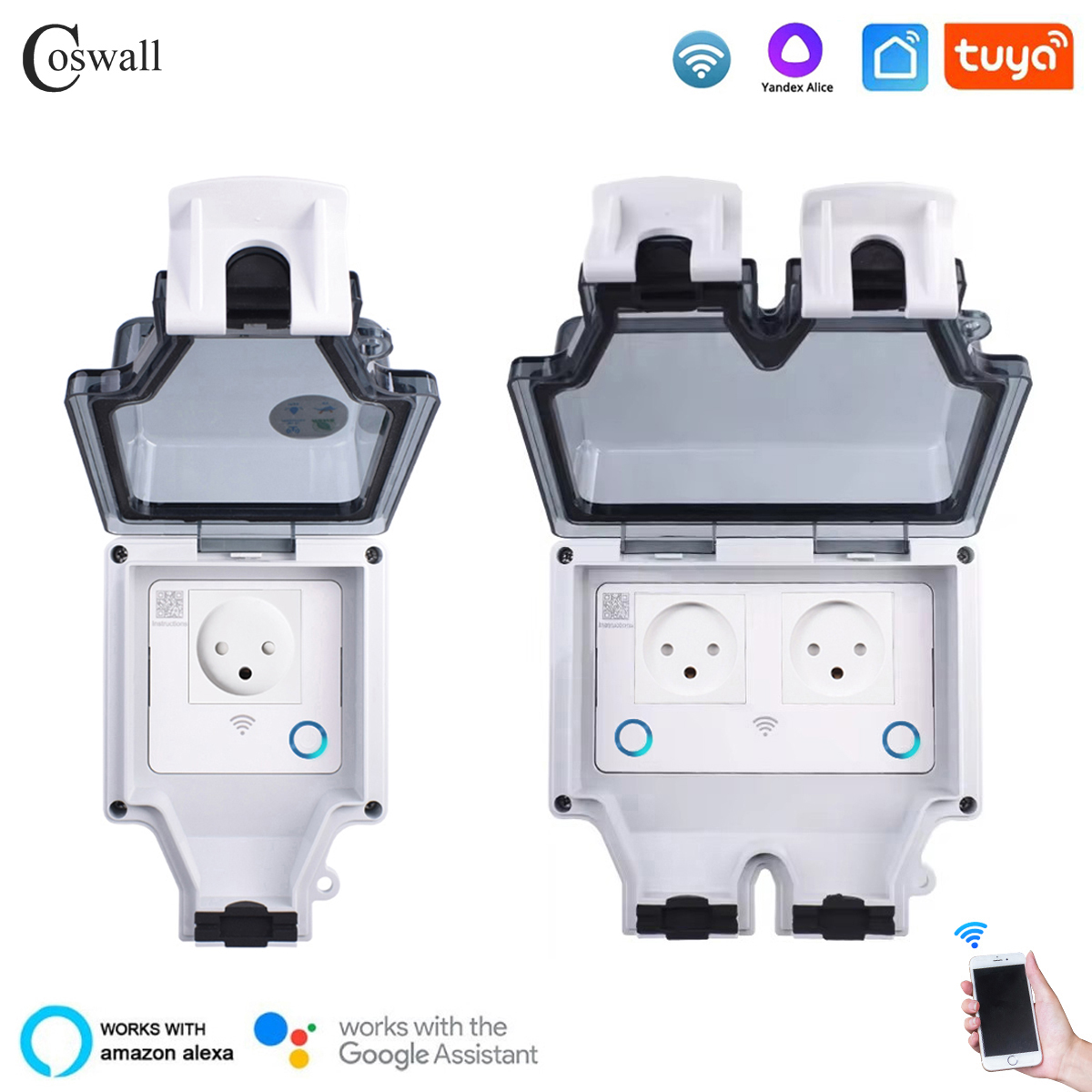 Coswall Tuya Wifi IP66 Waterpr - đánh giá và giá Smart Home Yandex