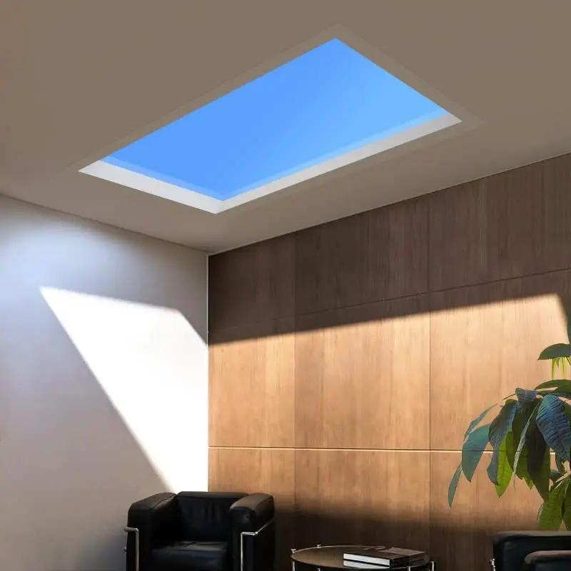Artificial Sunlight LED Skylig - đánh giá và giá Smart Bathroom Fan