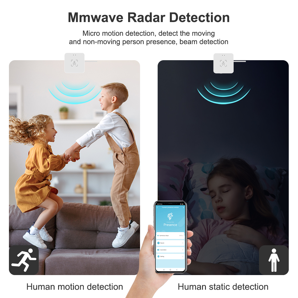 Tuya WiFi/ Zigbee Smart Human  - đánh giá và giá Smart Home Assistant