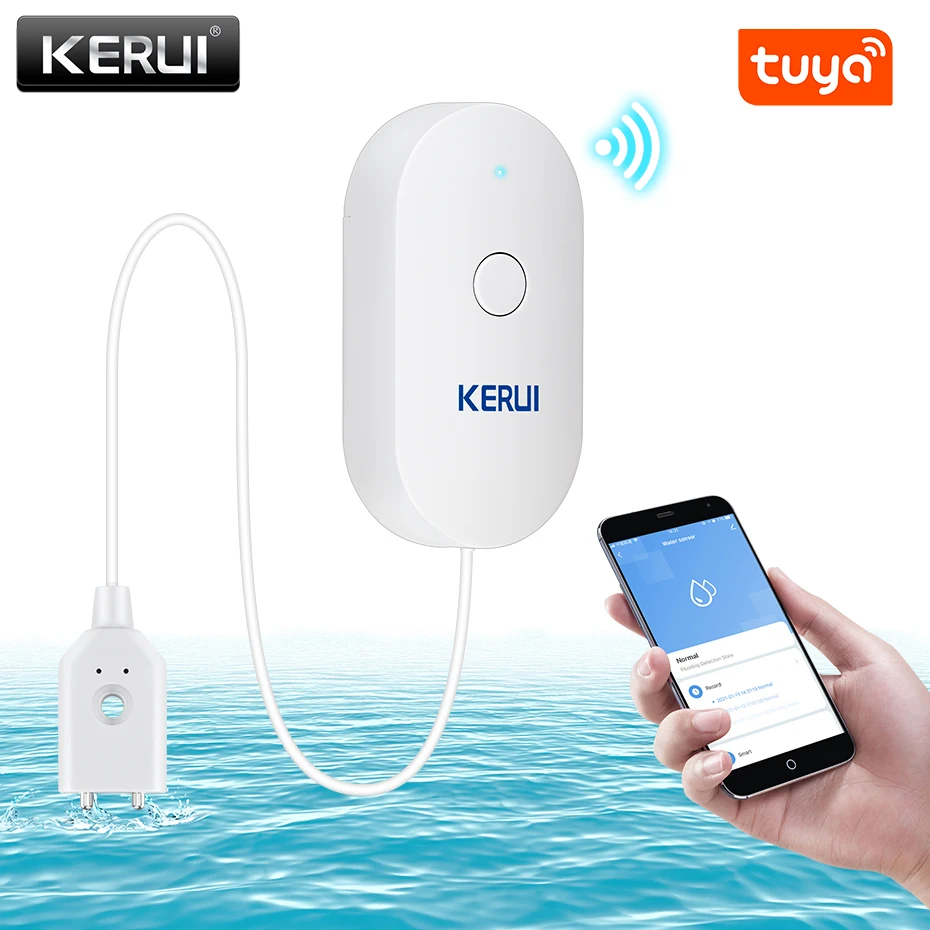 KERUI WiFi Water Sensor Smart  - đánh giá và giá Smart Home Notifications