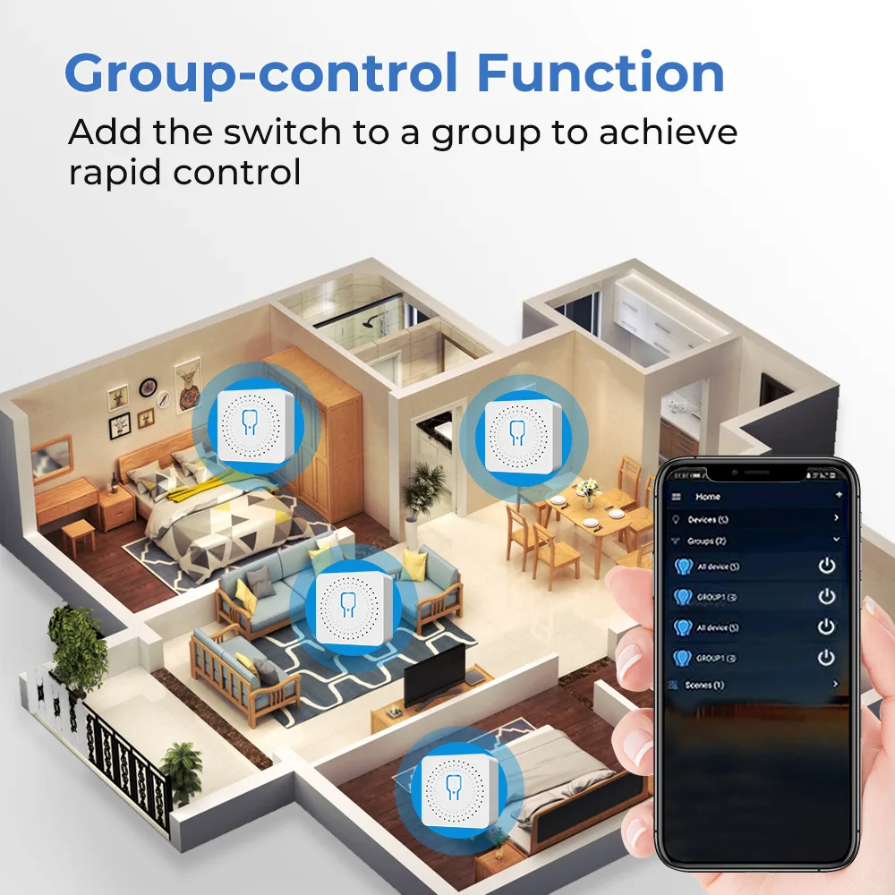 For Tuya Mini Smart WiFi Switc - đánh giá và giá Smart Home Assistant