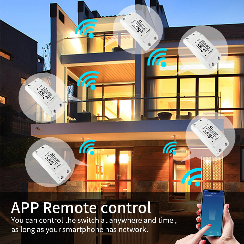 16A Tuya Wifi Smart Switch RF4 - đánh giá và giá Smart Ir Remote Controller