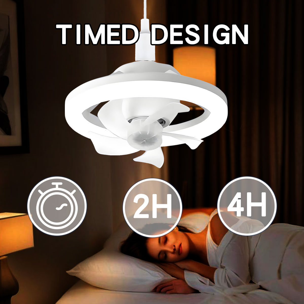 360°Rotating E27 Ceiling Fan B - đánh giá và giá Smart Bathroom Fan