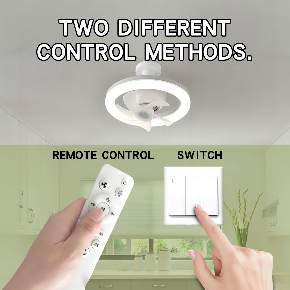 360°Rotating E27 Ceiling Fan B - đánh giá và giá Smart Bathroom Fan