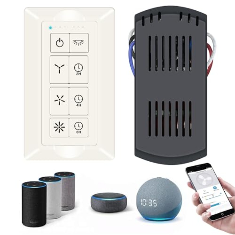 Universal Smart Ceiling Fan Re - đánh giá và giá Smart Bathroom Fan