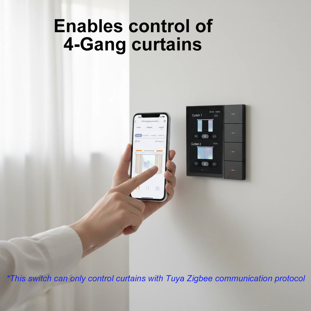 F3-pro Tuya Smart Panel ZigBee - đánh giá và giá Smart Home Monitoring