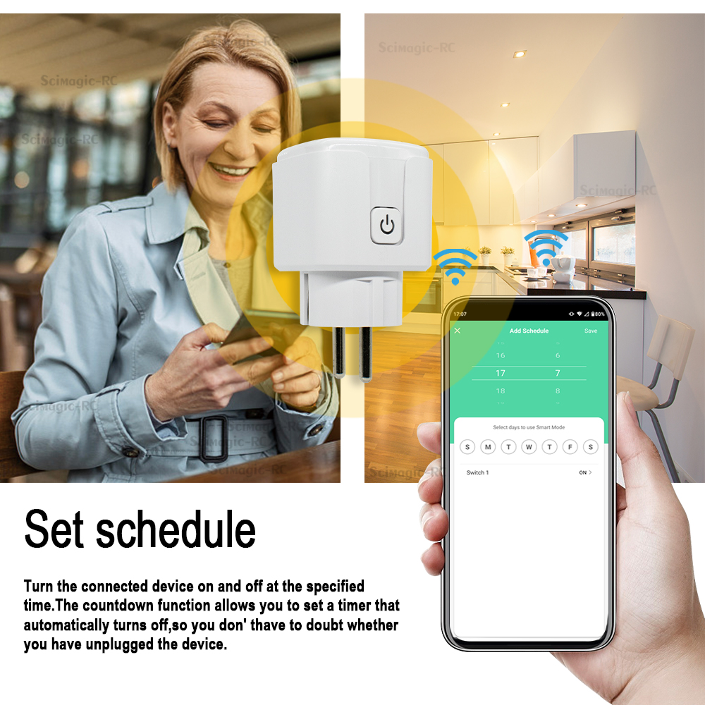 Tuya Smart Plug WiFi Socket 16 - đánh giá và giá Smart Home Monitoring