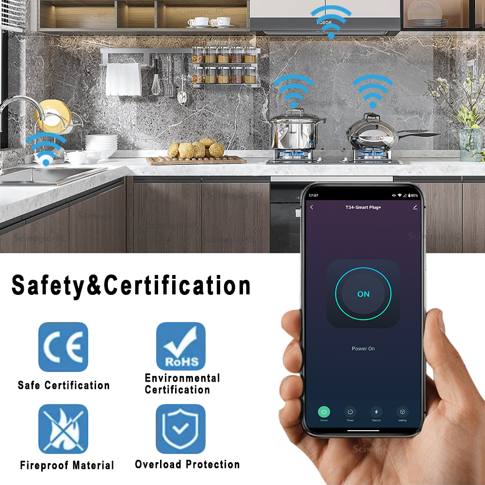 Tuya Smart Plug WiFi Socket 16 - đánh giá và giá Smart Home Monitoring