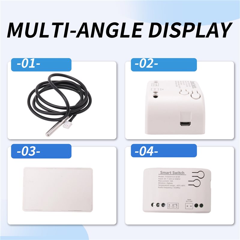AB47-Tuya Smart Zigbee Switch  - đánh giá và giá Smart Home Assistant