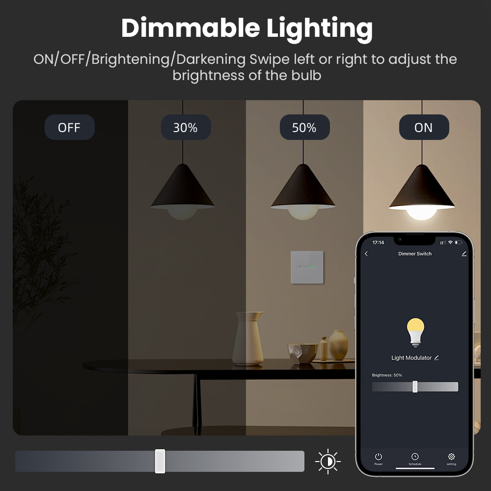 AVATTO WiFi 1/2 Gang Smart Dim - đánh giá và giá Smart Home Life