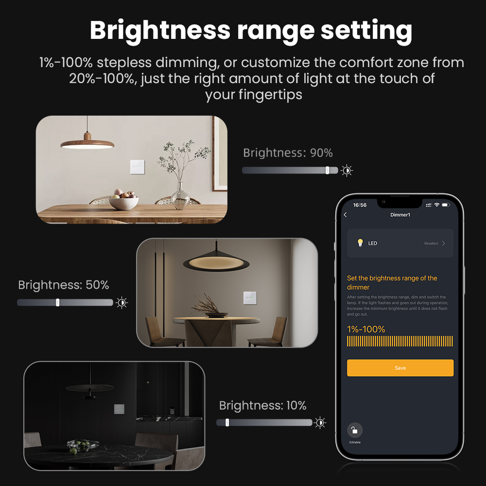 AVATTO WiFi 1/2 Gang Smart Dim - đánh giá và giá Smart Home Life