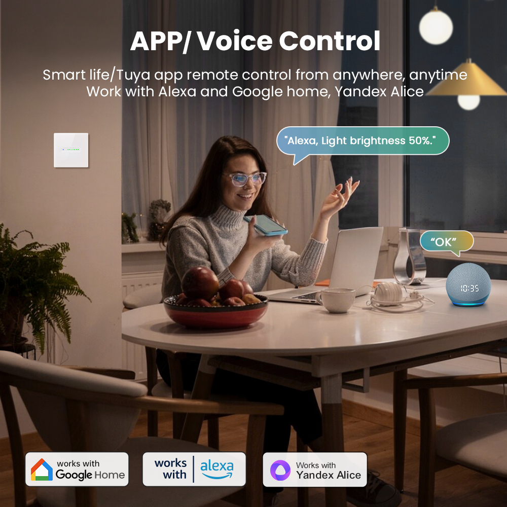 AVATTO WiFi 1/2 Gang Smart Dim - đánh giá và giá Smart Home Life