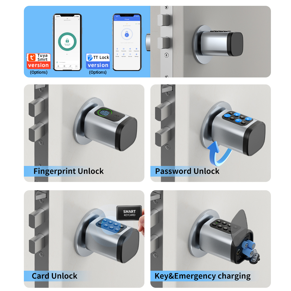 RAYKUBE V1 Tuya BLE TT Lock Sm - đánh giá và giá Smart Home Keyestudio