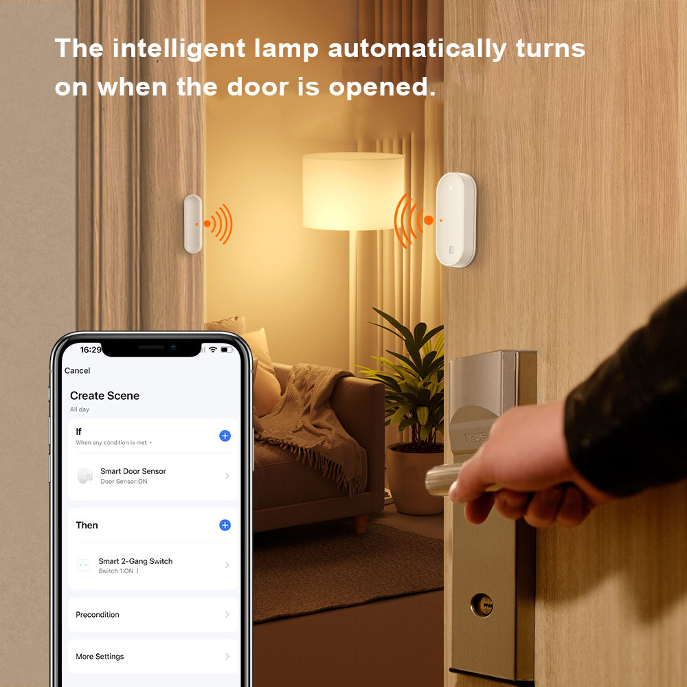Doodle Wi-Fi ZigBee door magne - đánh giá và giá Smart Home Notifications