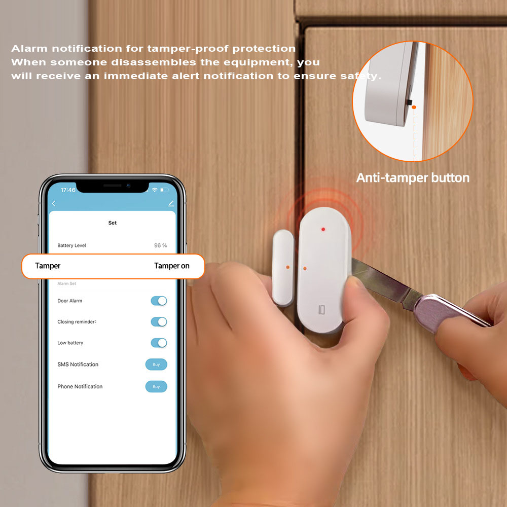 Doodle Wi-Fi ZigBee door magne - đánh giá và giá Smart Home Notifications