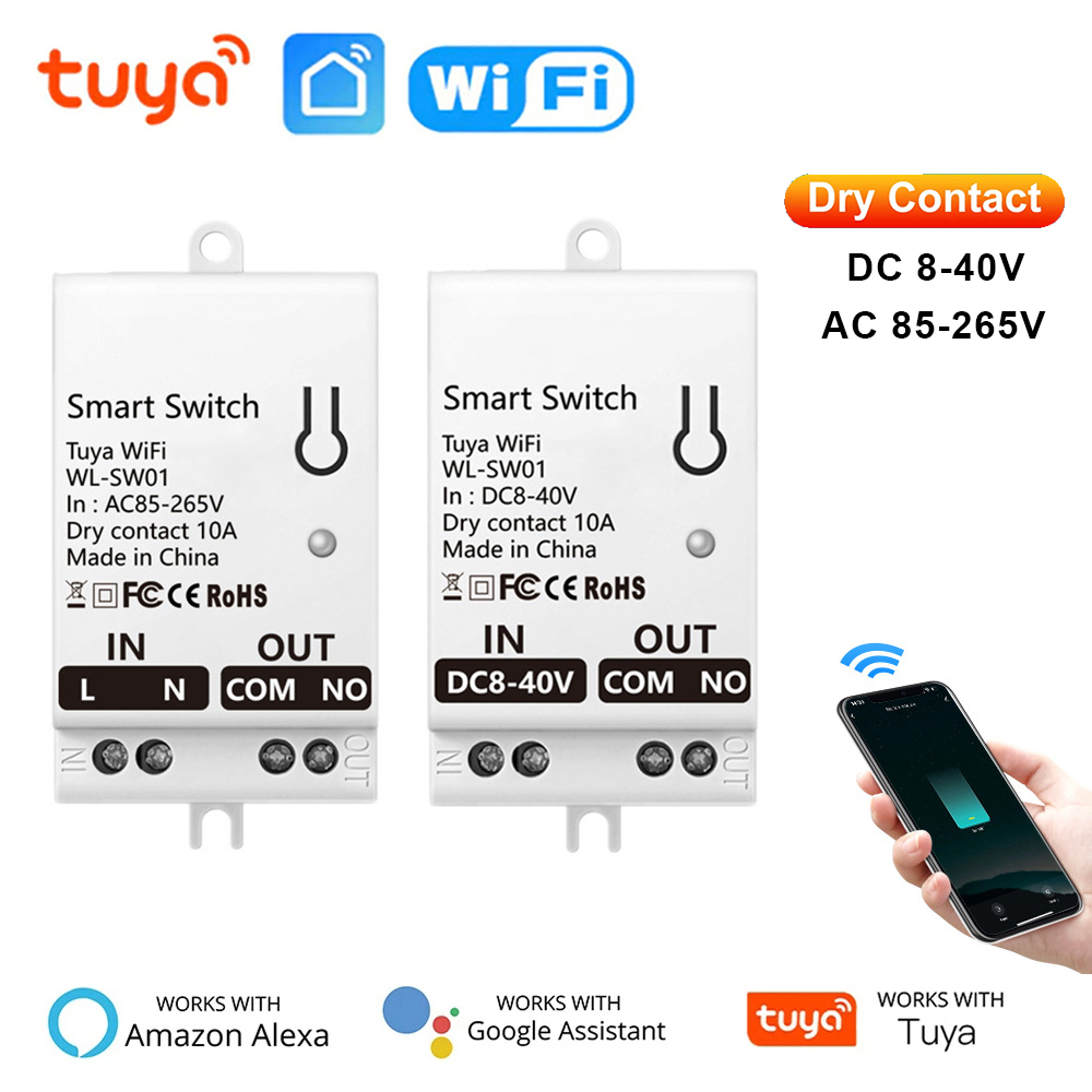 Tuya WiFi Smart Switch Module  - đánh giá và giá Smart Home Assistant