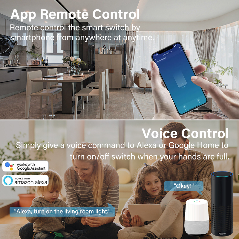 Tuya WiFi Smart Switch Module  - đánh giá và giá Smart Home Assistant