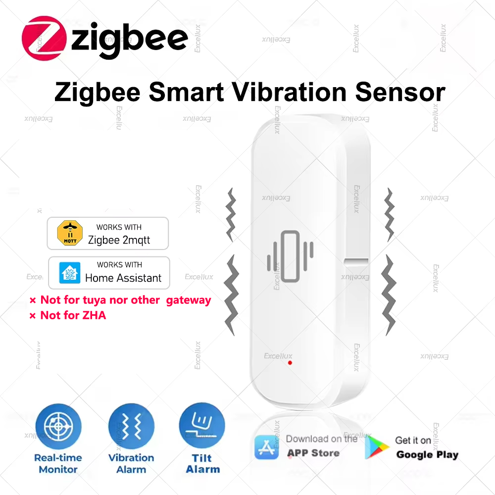 Zigbee Smart Vibration Sensor  - đánh giá và giá Smart Home Monitoring