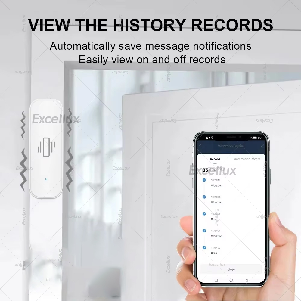 Zigbee Smart Vibration Sensor  - đánh giá và giá Smart Home Monitoring
