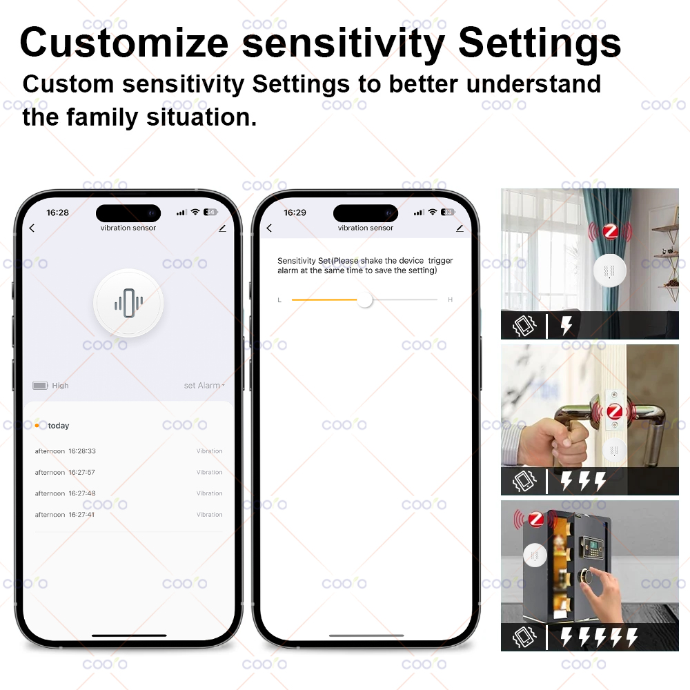 ZigBee Tuya Smart Vibration Se - đánh giá và giá Smart Home Monitoring