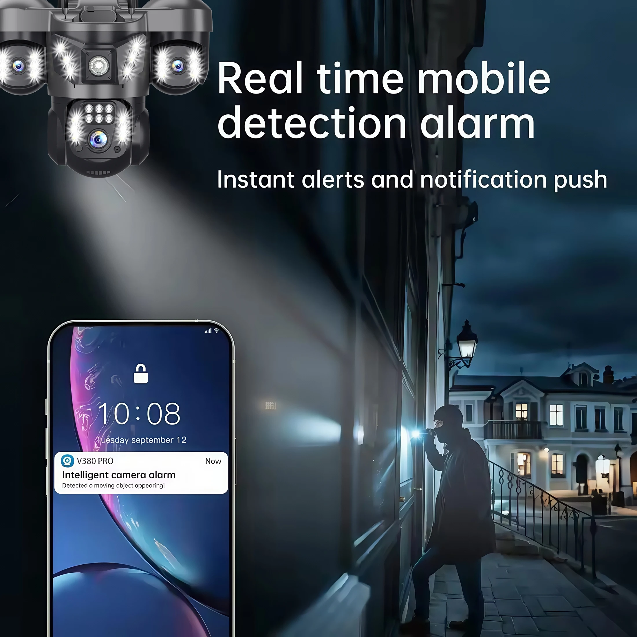 15MP 8K Wifi IP Camera Three L - đánh giá và giá Smart Home Kamera