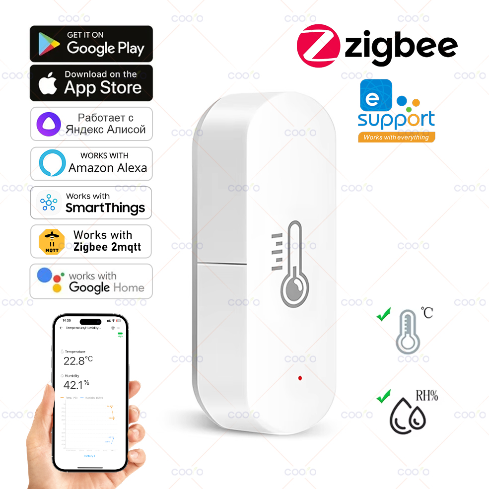 eWeLink Smart ZigBee Temperatu - đánh giá và giá Smart Home Yandex